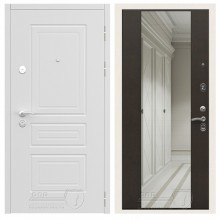 Входная дверь ДПБ Классика White венге (зеркало)