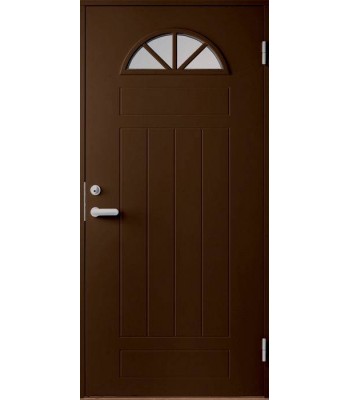 Входная дверь Jeld-Wen Basic B0050 коричневая