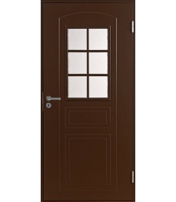 Входная дверь Jeld-Wen Basic B0020 коричневая