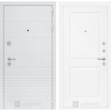 Входная дверь Лабиринт Трендо 11 - Белый софт