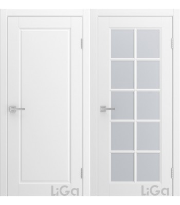 Межкомнатная дверь Лига Amore (Эмаль белая)