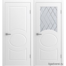 Межкомнатная дверь Лига Olivia (Эмаль белая)