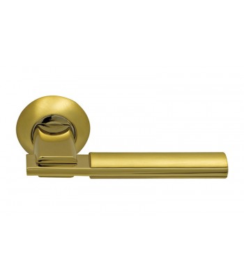 Ручка дверная Sillur 94A хром / золото