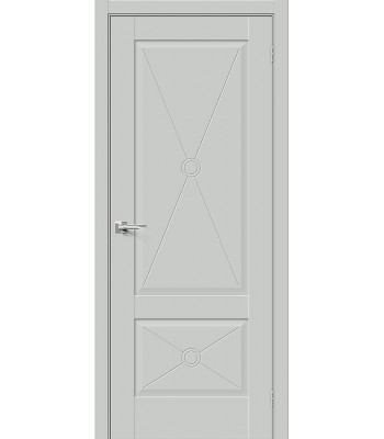 Дверь межкомнатная Браво Прима-12.Ф2 ДГ Grey Matt