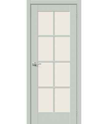 Дверь межкомнатная Браво Прима-11.1 ДО Grey Matt / Magic Fog