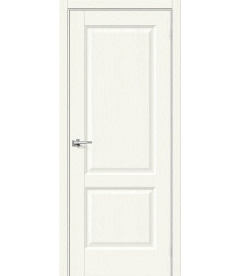 Дверь межкомнатная Браво Неоклассик-32 ДГ White Wood