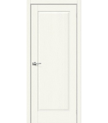 Дверь межкомнатная Браво Прима-10 ДГ White Wood