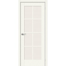 Дверь межкомнатная Браво Прима-11.1 ДО White Wood / Magic Fog
