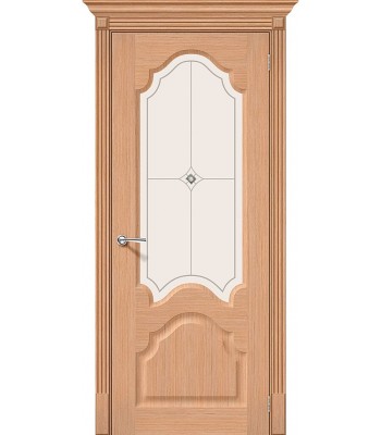 Дверь межкомнатная Браво Афина ДО Ф-01 (Дуб) / Худ.