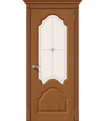 Дверь межкомнатная Браво Афина ДО Ф-11 (Орех) / Худ.