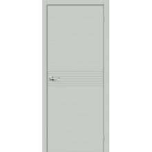 Дверь межкомнатная Браво Граффити-23 ДГ Grey Pro