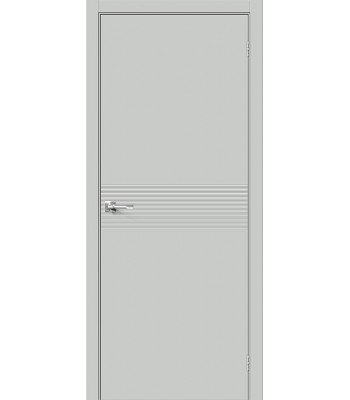 Дверь межкомнатная Браво Граффити-23 ДГ Grey Pro