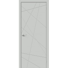 Дверь межкомнатная Браво Граффити-5 ДГ Grey Pro