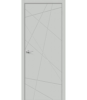 Дверь межкомнатная Браво Граффити-5 ДГ Grey Pro