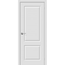 Дверь межкомнатная Браво Скинни-12 ДГ П-23 (Белый)