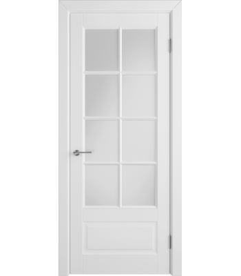 Межкомнатная дверь ВФД GLANTA ETT WC Polar
