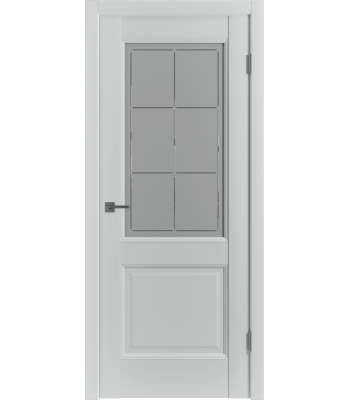 Межкомнатная дверь ВФД EMALEX 2 STEEL CC